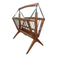 Vintage Lacca style magazine rack