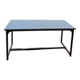 Folding industrial table