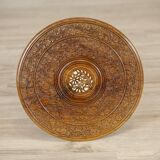 Small Early 20th Century Inlaid Side Table, 1950s