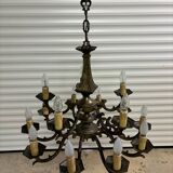 Bronze chandelier