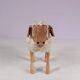 1960s sheep sculpture/stool by Peter Krafft Germany