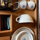Vintage travel tea set