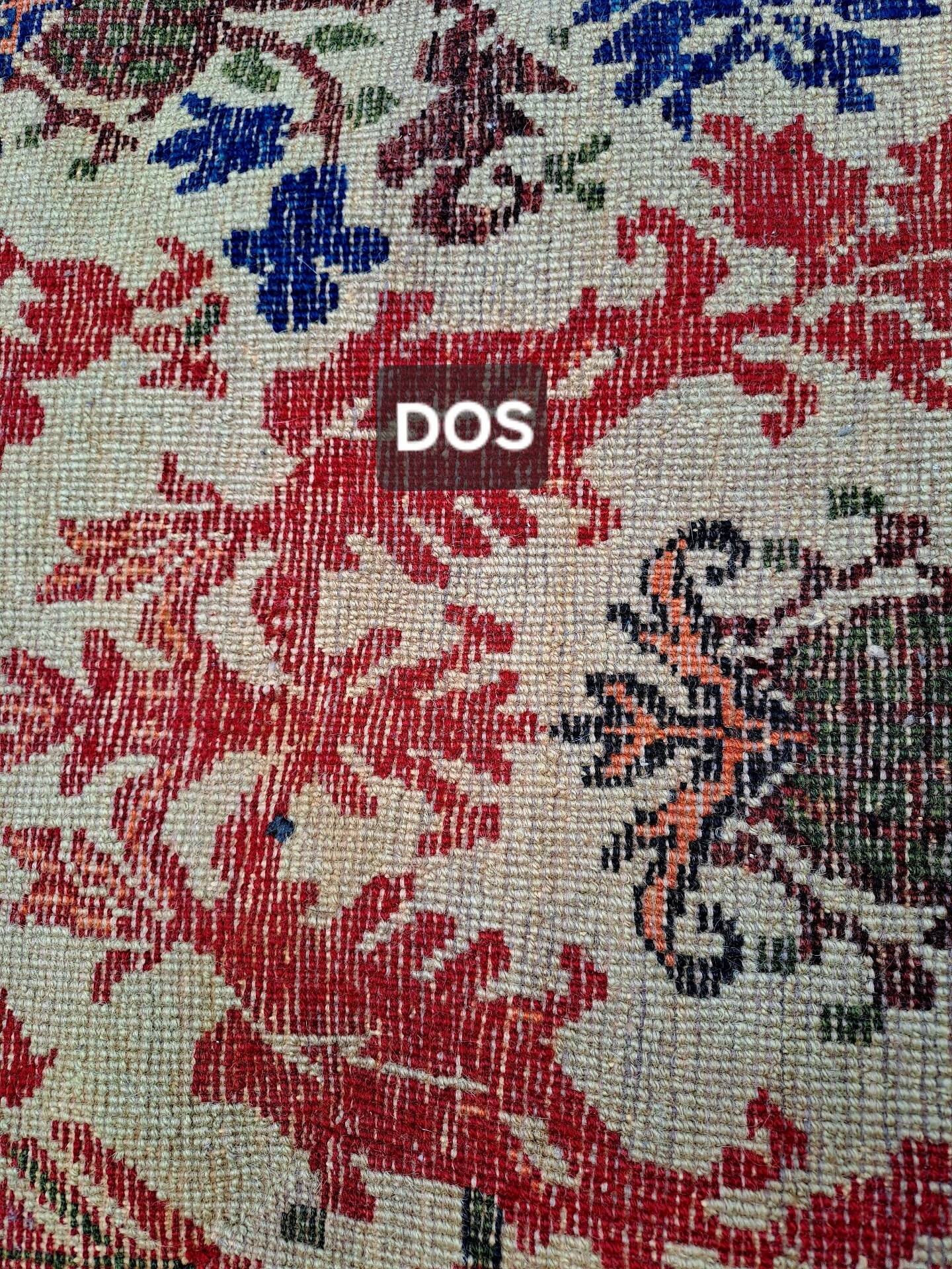 Semi-antique Afshari Persian carpet