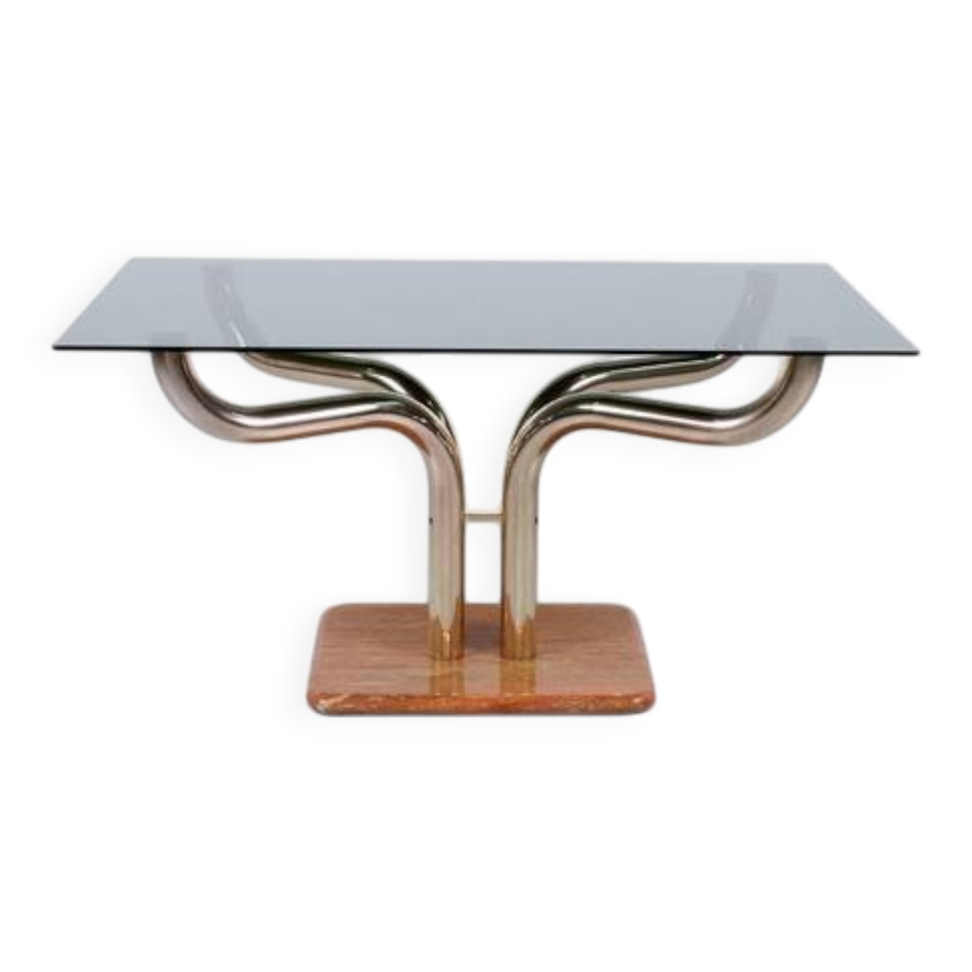 Dining table by Guido Faleschini, 1970s, published by Mariani Italia.