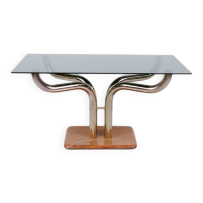 Table à repas par Guido Faleschini années 70, Mariani Italia éditeur