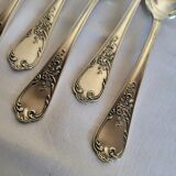 12 Small Silver-Plated Metal Spoons Guildar Silversmith