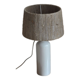 Lampe bouteille grès vintage