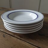 Lot of 5 hollow plates