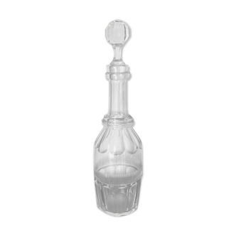 Carafe baccarat unsigned crystal late 19th century
