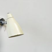 Giuseppe Ostuni chrome white wall lamp