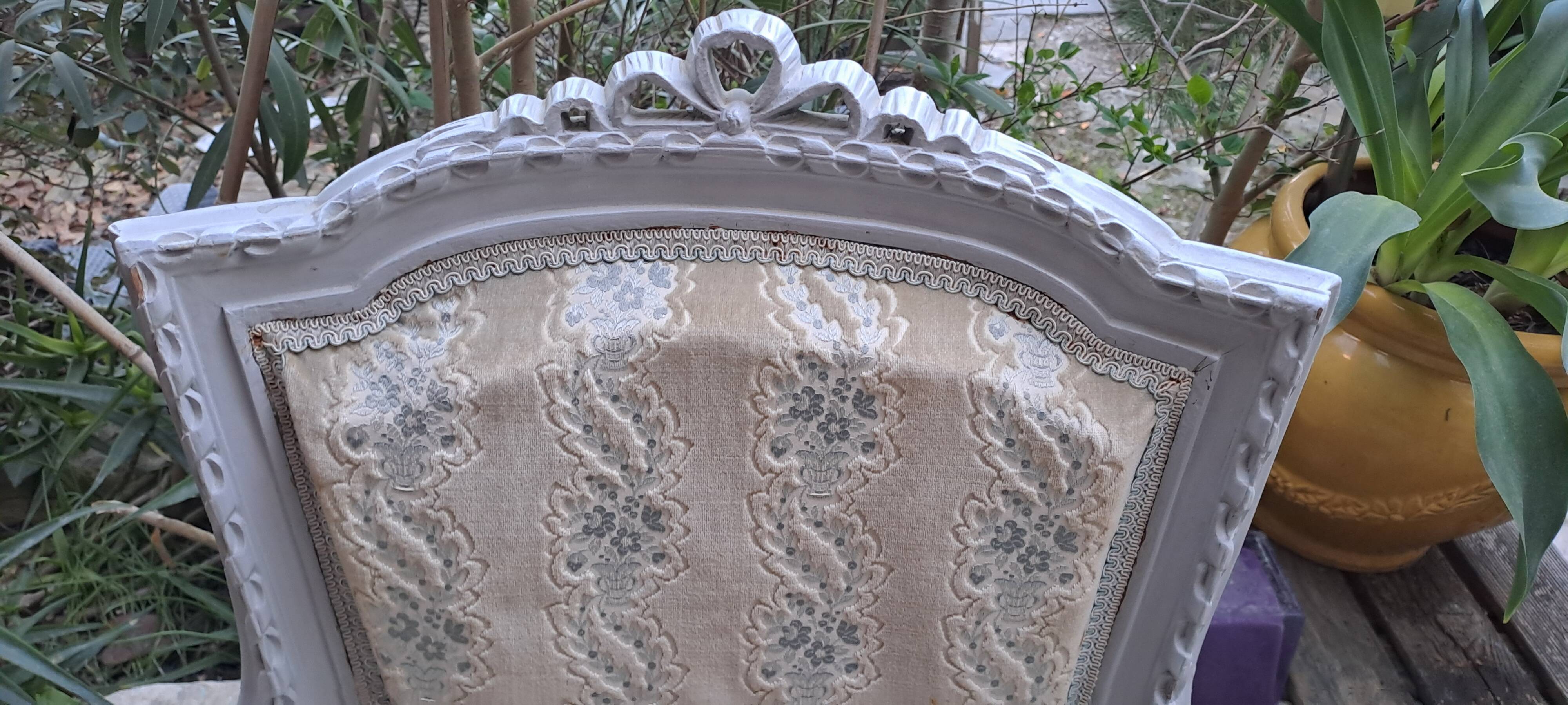 Napoleon III Victorian Armchair Velvet Fabric 19th Century