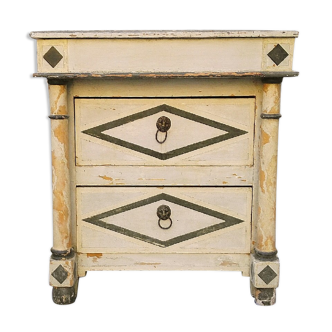 Old chest of drawers style empire XXth