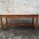 Oak farmhouse table