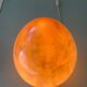 Vintage glass paste egg lamp from the 70s-80s