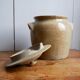Stoneware with lid