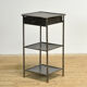 Iron bedside table, 1910s