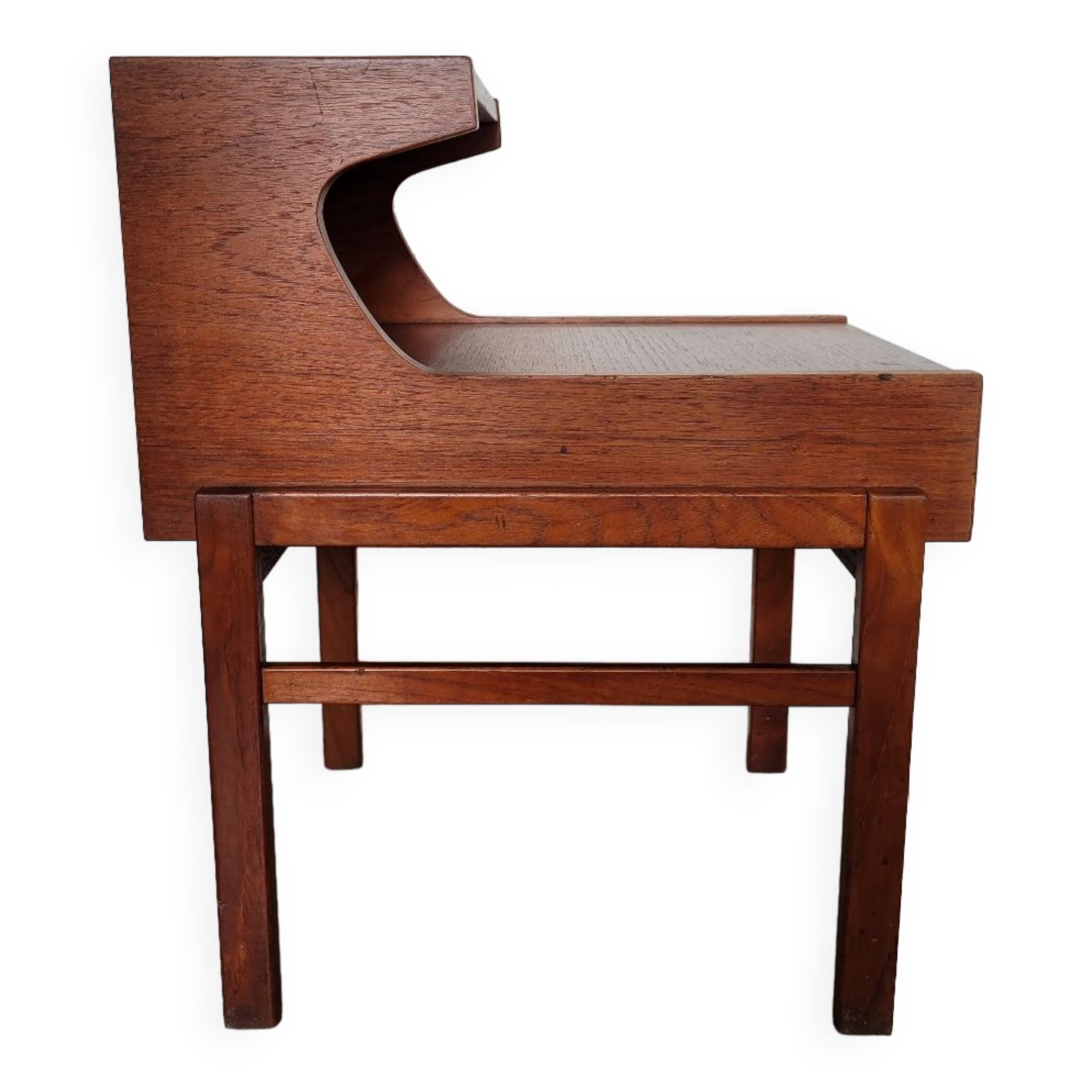 Teak bedside table with drawer - Design Sweden 1960