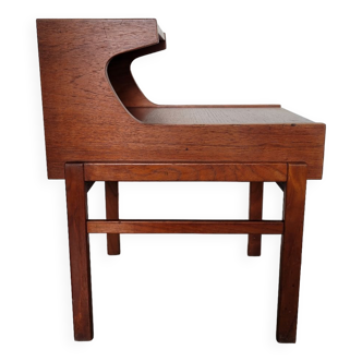 Teak bedside table with drawer - Design Sweden 1960