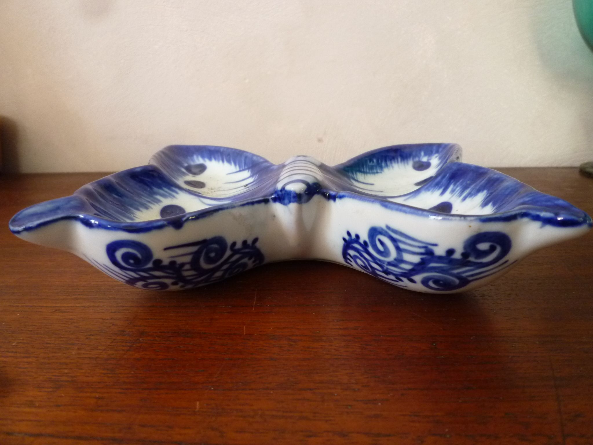Vide poche papillon en céramique