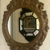 Brass mirror
