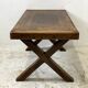 70's Brutalist Coffee Table Solid Oak