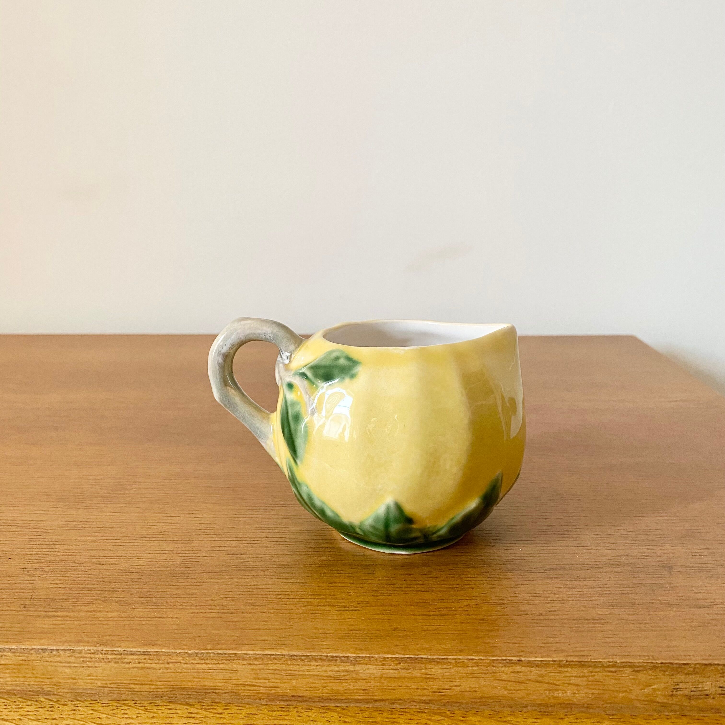 Small vintage ceramic pitcher