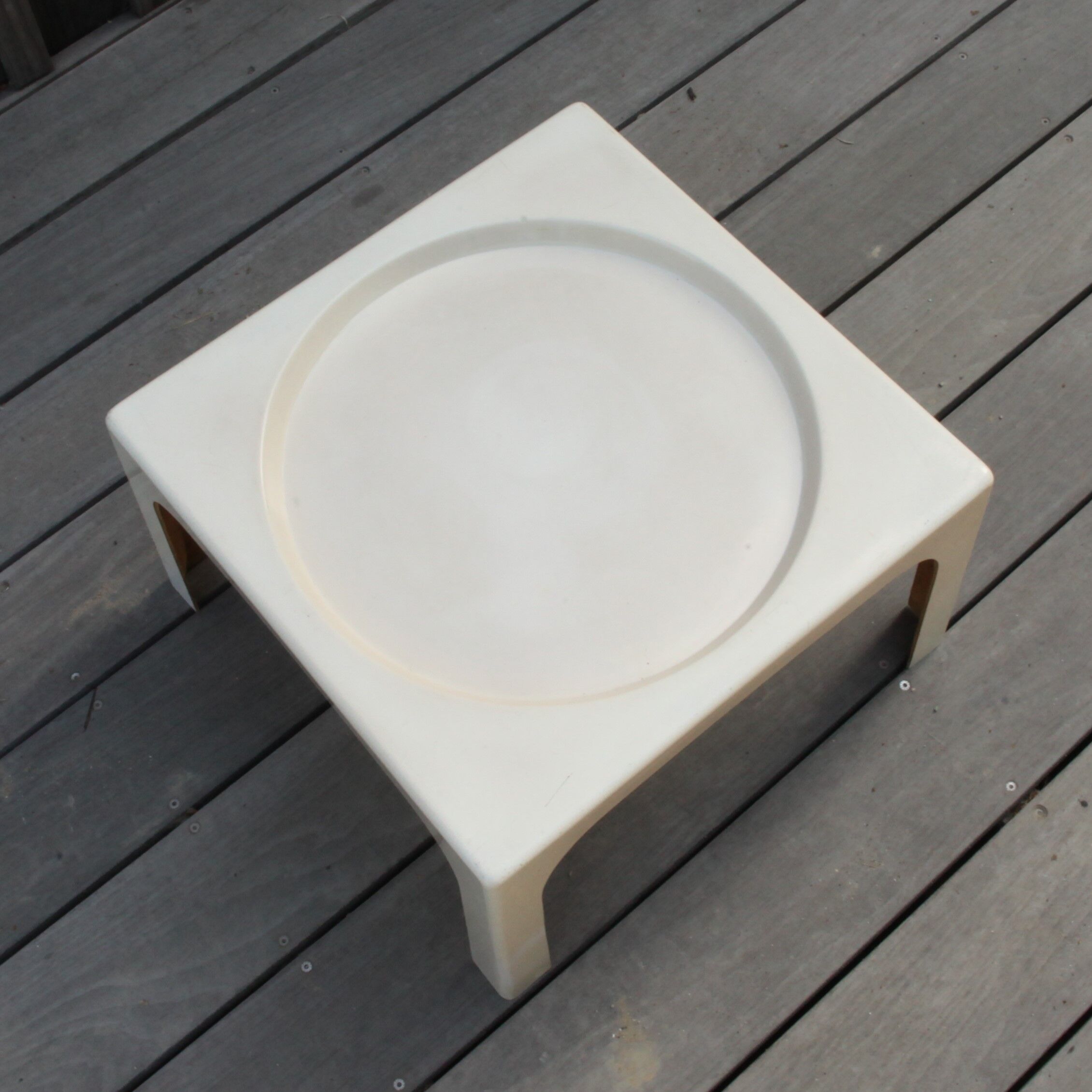 Fiberglass coffee table
