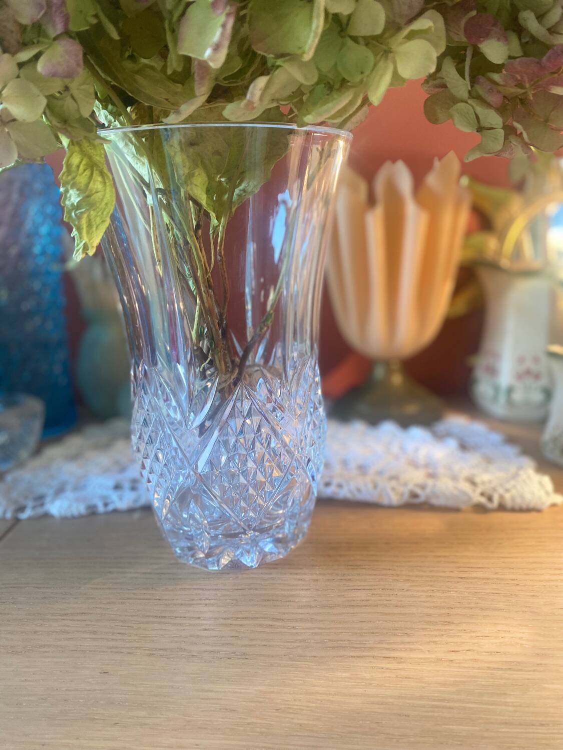 Crystal vase