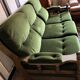 Velvet sofa bed
