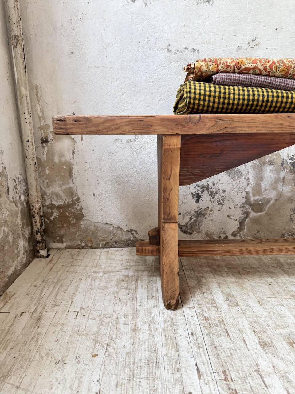 2.5m XL pine farm bench