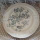 Large round antique ironstone dish