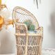 Fauteuil miniature Emmanuelle en rotin