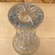 Ancien vase cristallerie lorraine cristal taillé made in France vintage