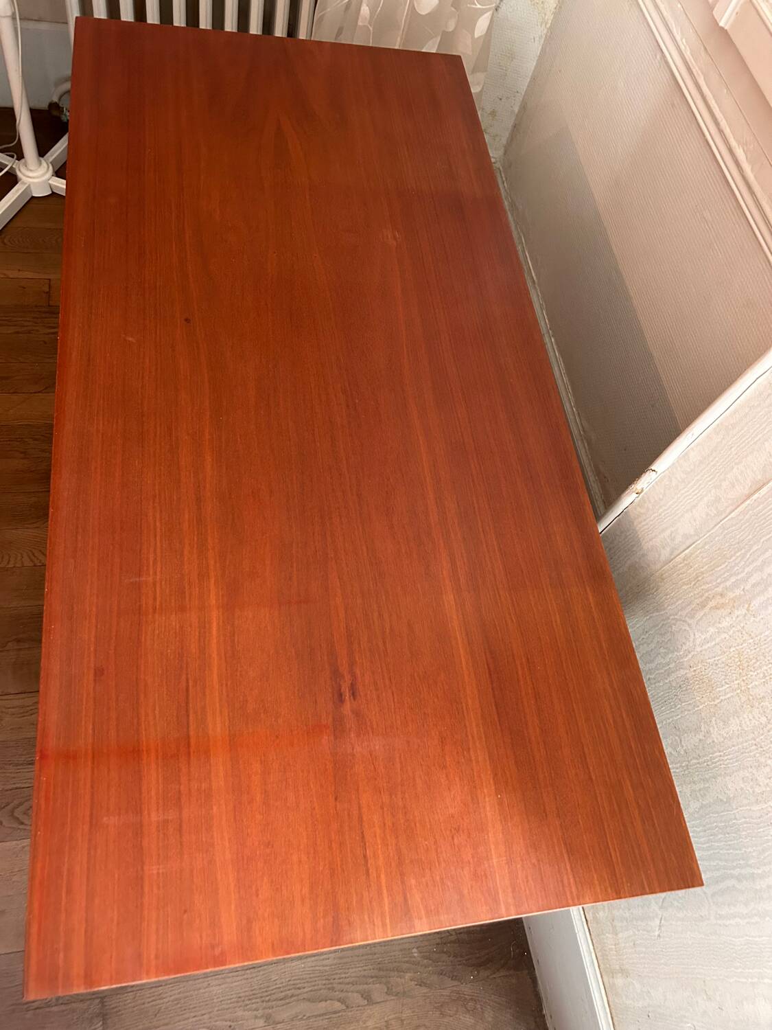 Vintage 60s mahogany desk