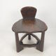 Mid Century set of wooden Chair and Table, 1950's