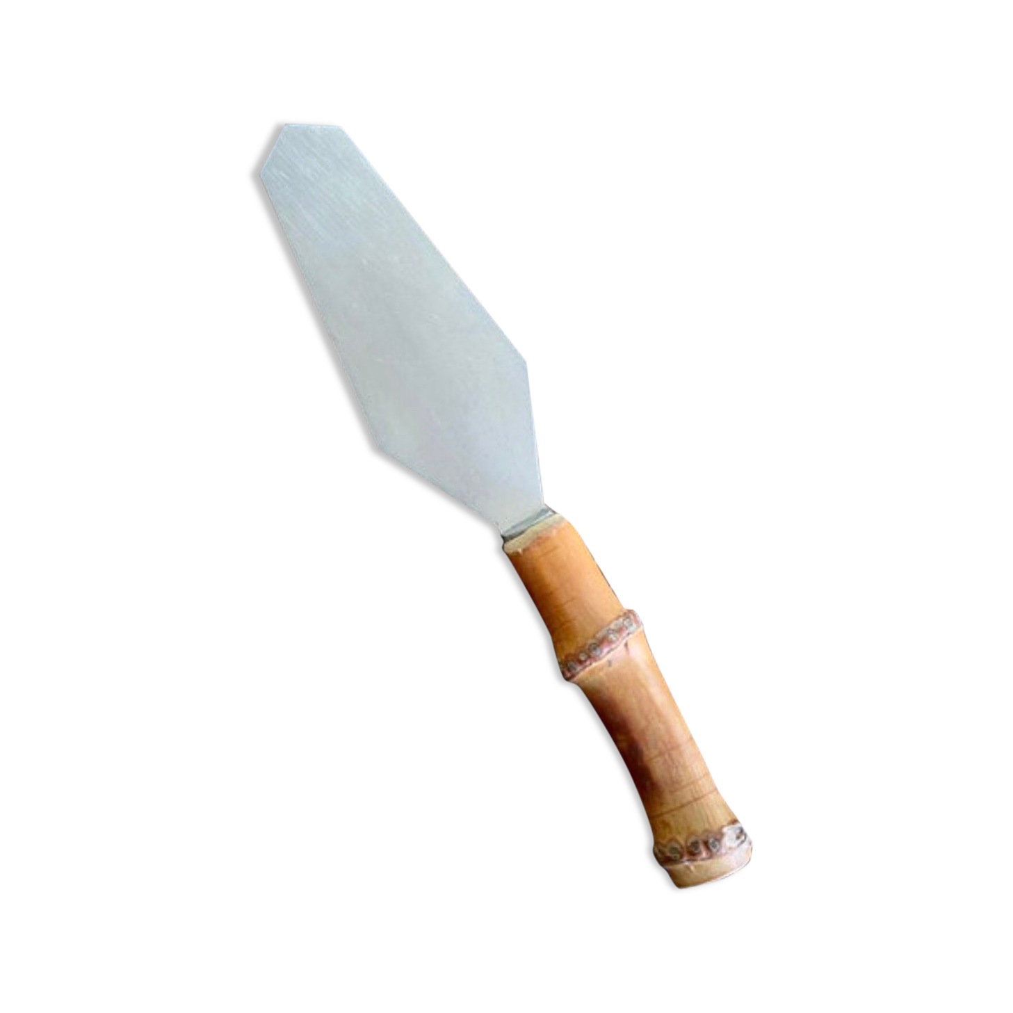 Vintage bamboo handle pie shovel