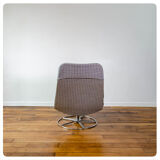 Jan Des Bouvrie's swivel lounge chair for Gelderland, Holland, circa 1970