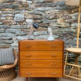 Vintage chest of drawers with 4 drawers