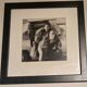 Vintage photo fashion years 60 fur and car