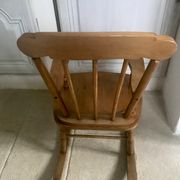 Rocking-chair enfant en hêtre