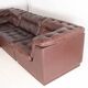 Modular leather sofa