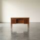 Scandinavian Mid-Century desk in teak, Denmark, 1960s.