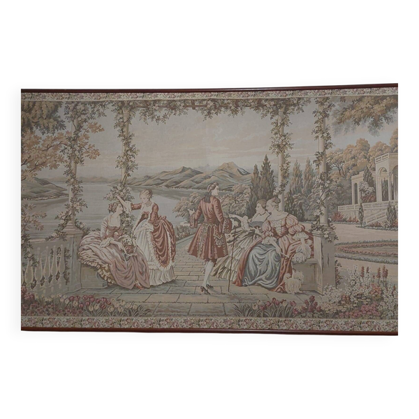 Tapisserie murale veritable style Louis XIII, XIV, XV, XVI