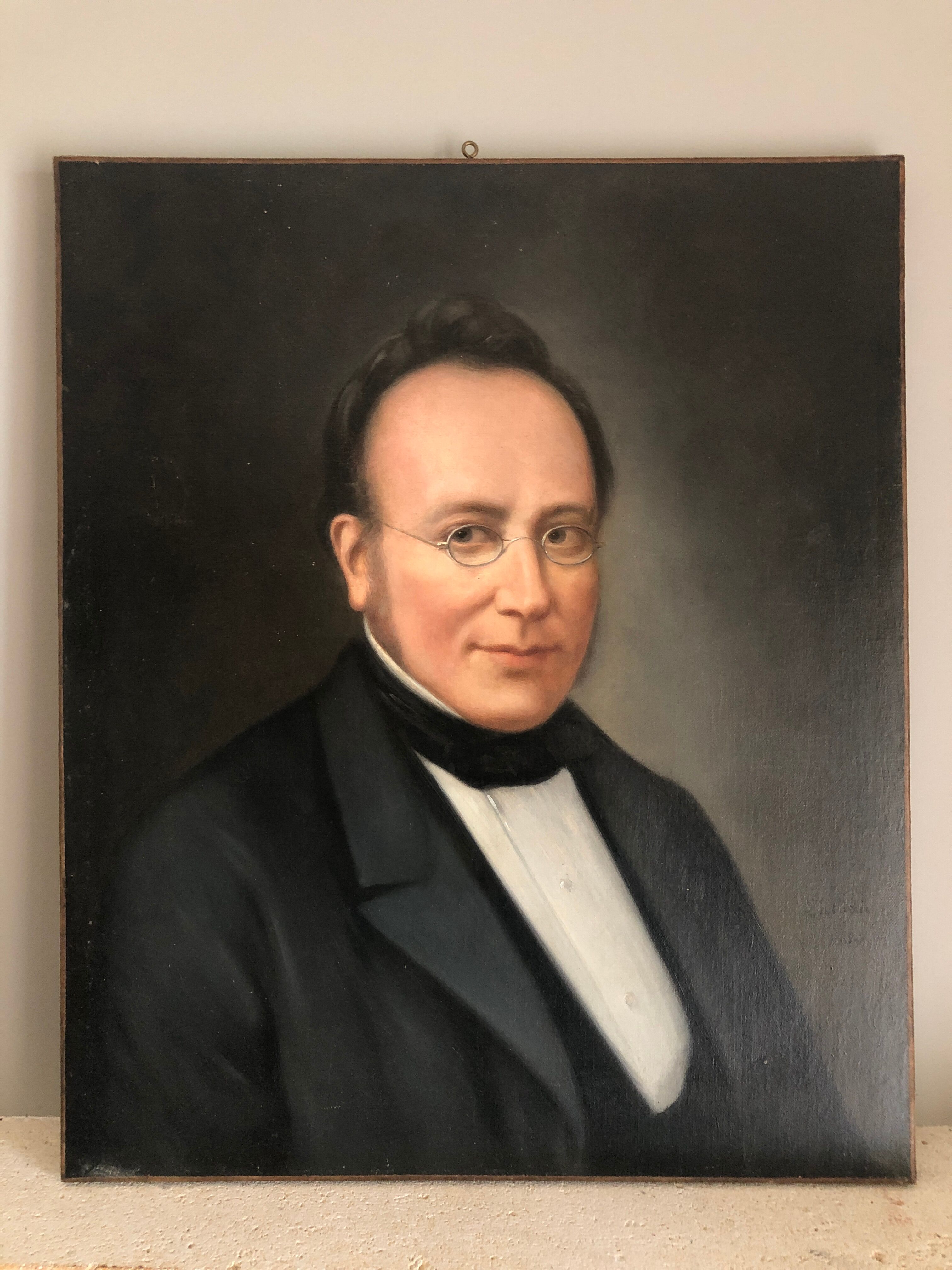 Portrait of a 19th century man