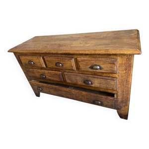 meuble commode en chêne - massif
