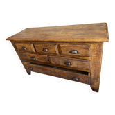 Meuble commode en chêne massif