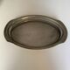 Engraved metal top diam35,4 cm