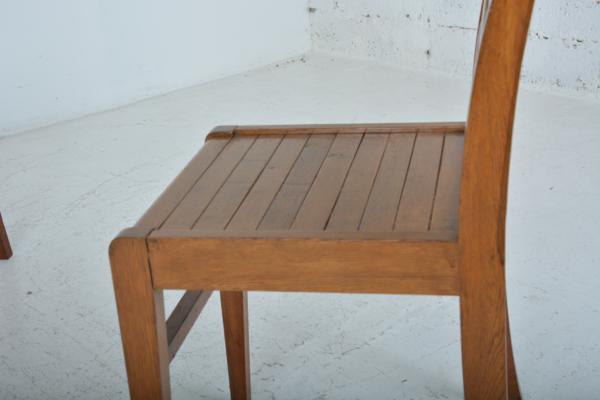 Set of 4 chairs by René Gabriel 1948