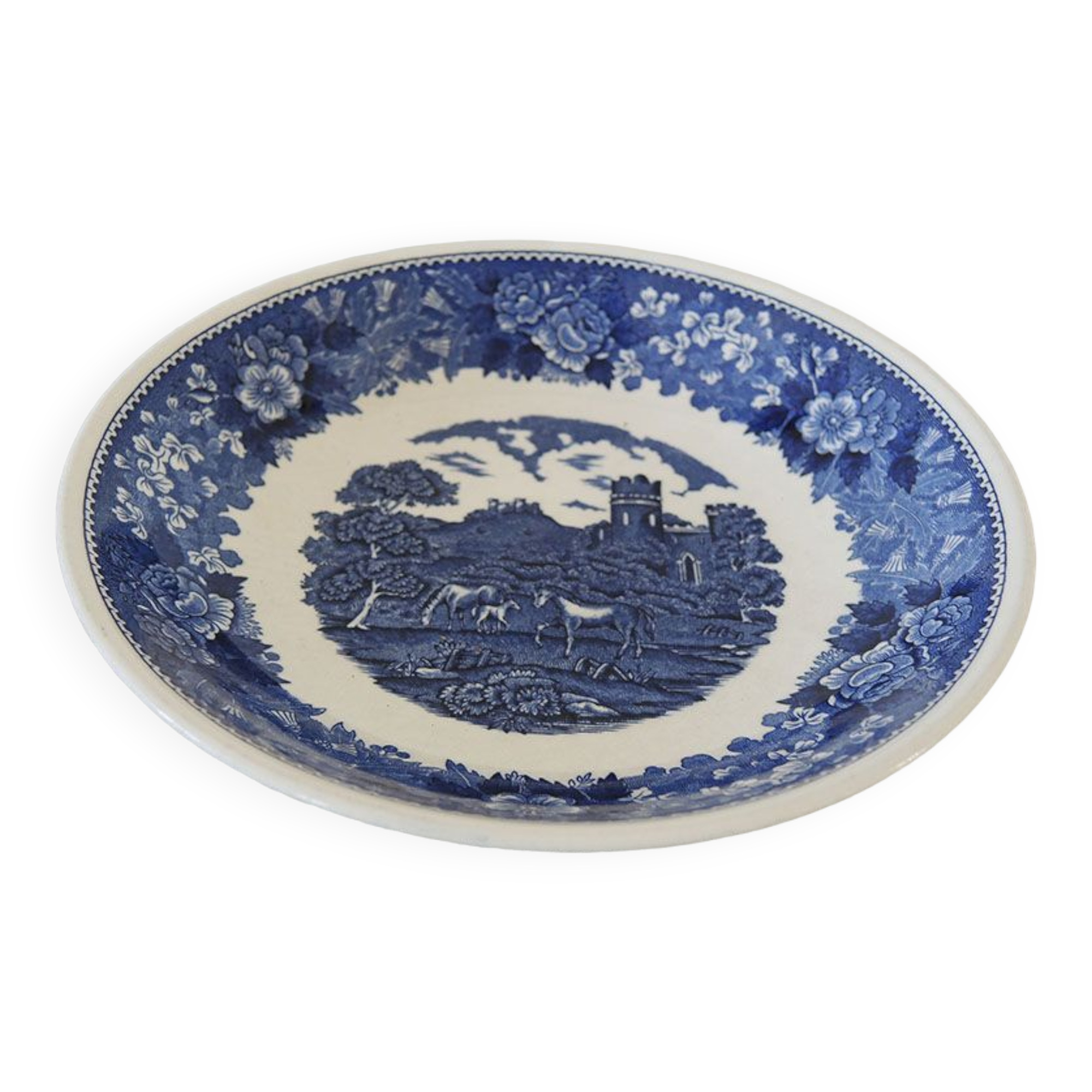 Ceramic bowl Adams english scenic