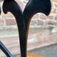 Chaise paysanne alsacienne vintage d'époque directoire